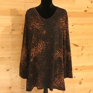 LuLaRoe Elizabeth Tunic 2XL